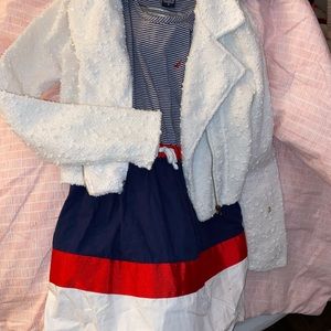 Nautica Dress & light weight textured coat
